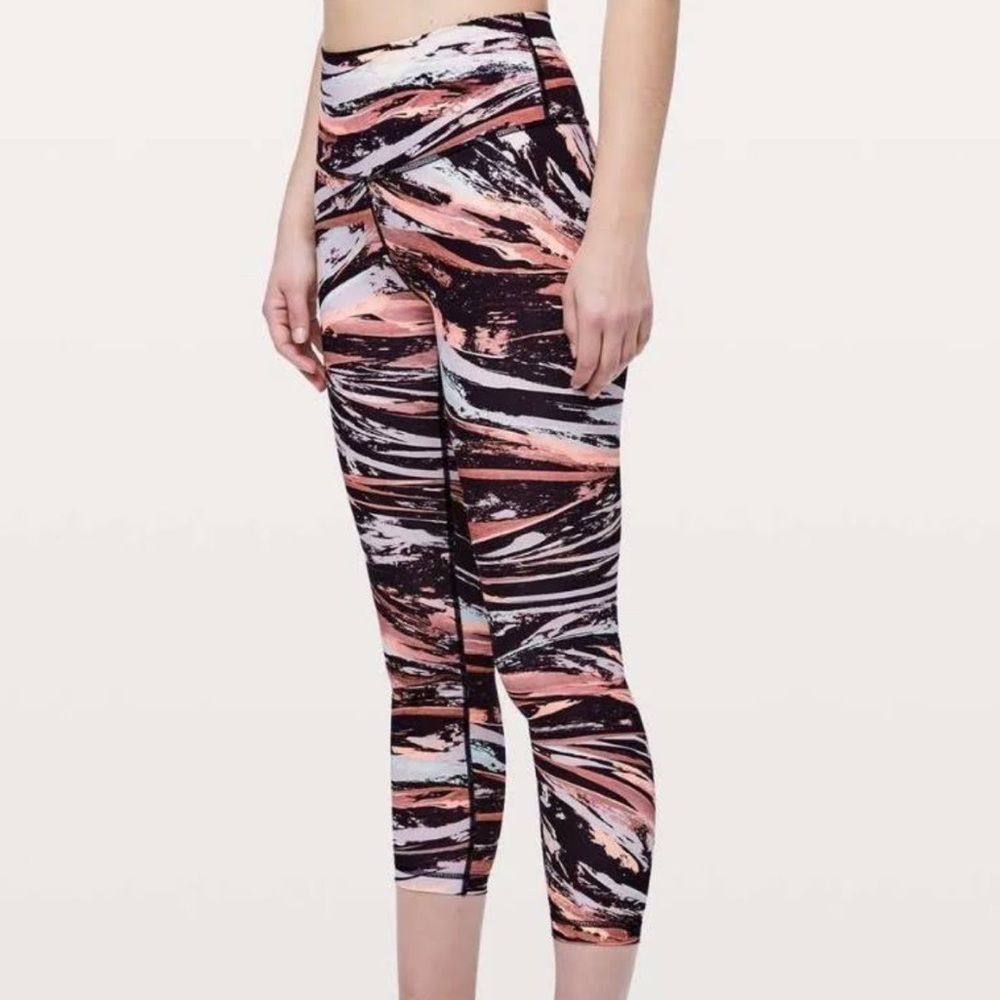 Lululemon Wunder Under High-Rise 7/8 Tight *Full-On Luxtreme 25" Splash Multi​​